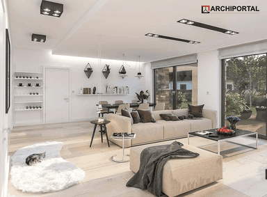 Wizualizacja domu jednorodzinnego Pandora