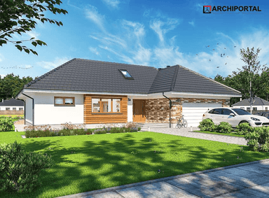 Wizualizacja domu jednorodzinnego Pandora