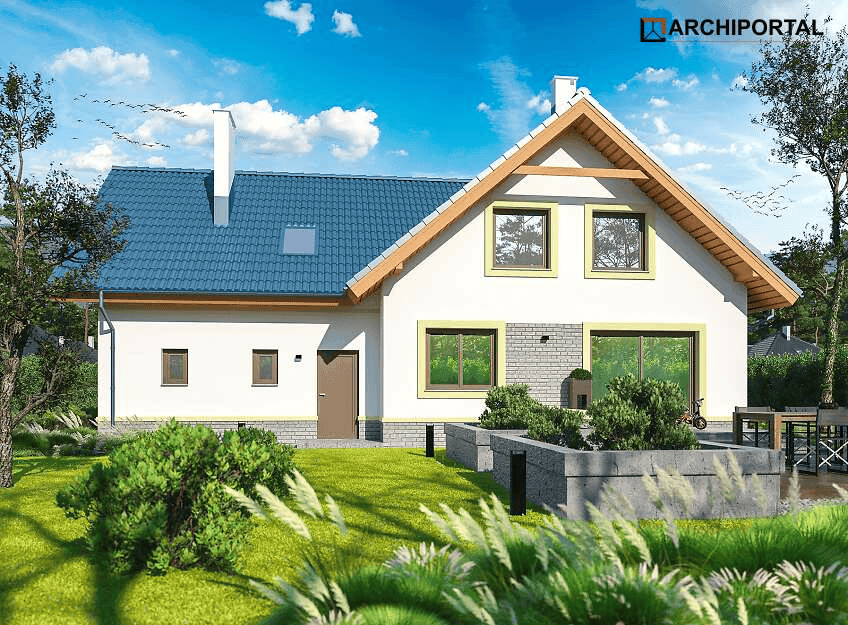 Wizualizacja domu jednorodzinnego Puk 2 G2
