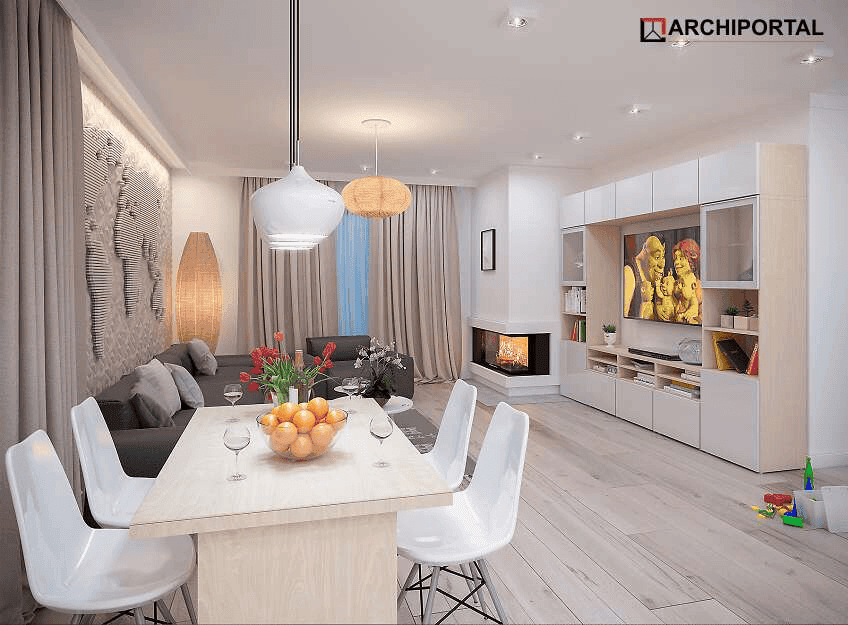 Wizualizacja domu jednorodzinnego Puk 3