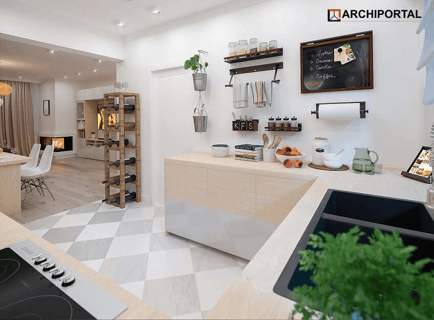 Wizualizacja domu jednorodzinnego Puk 3