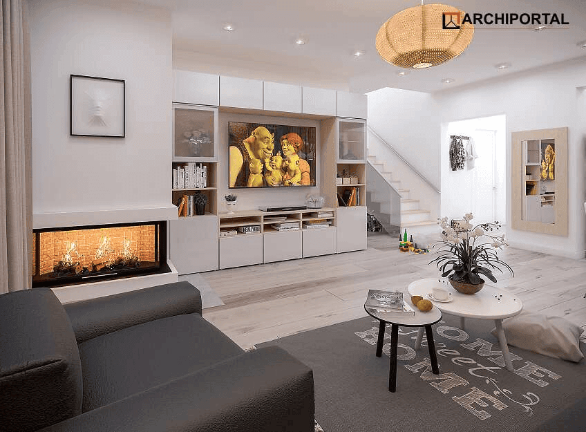 Wizualizacja domu jednorodzinnego Puk 3