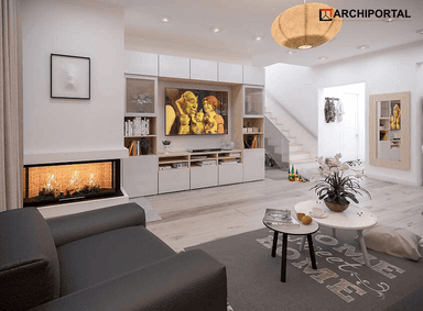 Wizualizacja domu jednorodzinnego Puk 3