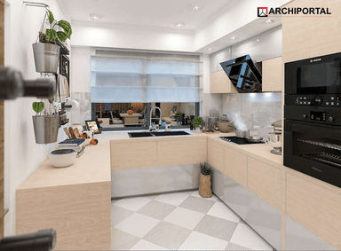 Wizualizacja projekt domu Puk 3 G 2