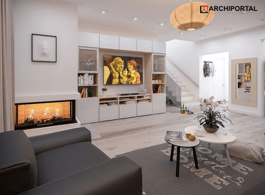 Wizualizacja projekt domu Puk 3 G 2