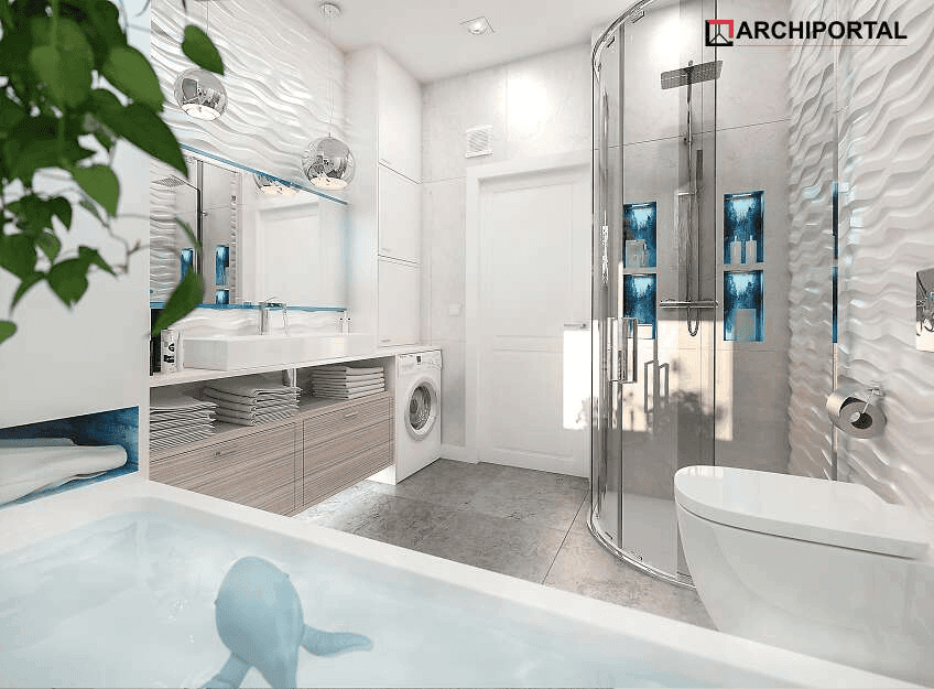 Wizualizacja domu jednorodzinnego Talent paliwo stałe