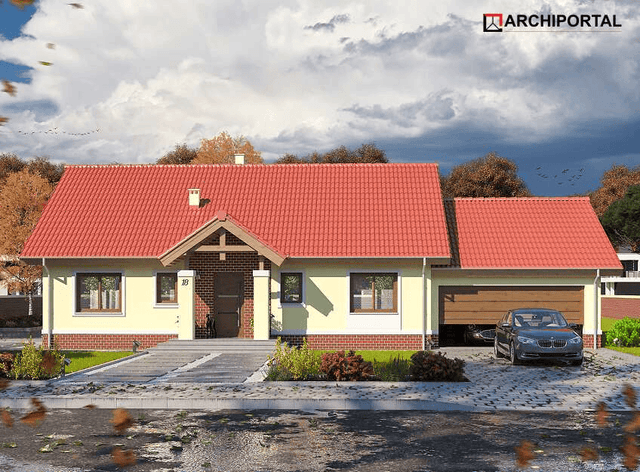 Wizualizacja domu jednorodzinnego Tamara 2