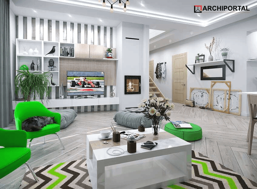 Wizualizacja domu jednorodzinnego Tamara 2