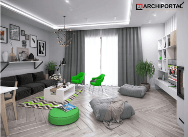 Wizualizacja domu jednorodzinnego Tamara Modern