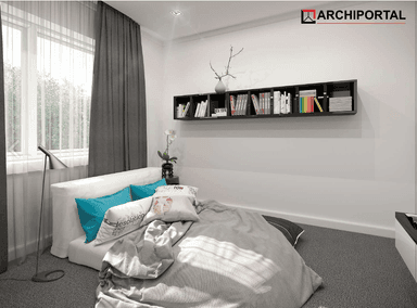 Wizualizacja domu jednorodzinnego Tamara Modern G2