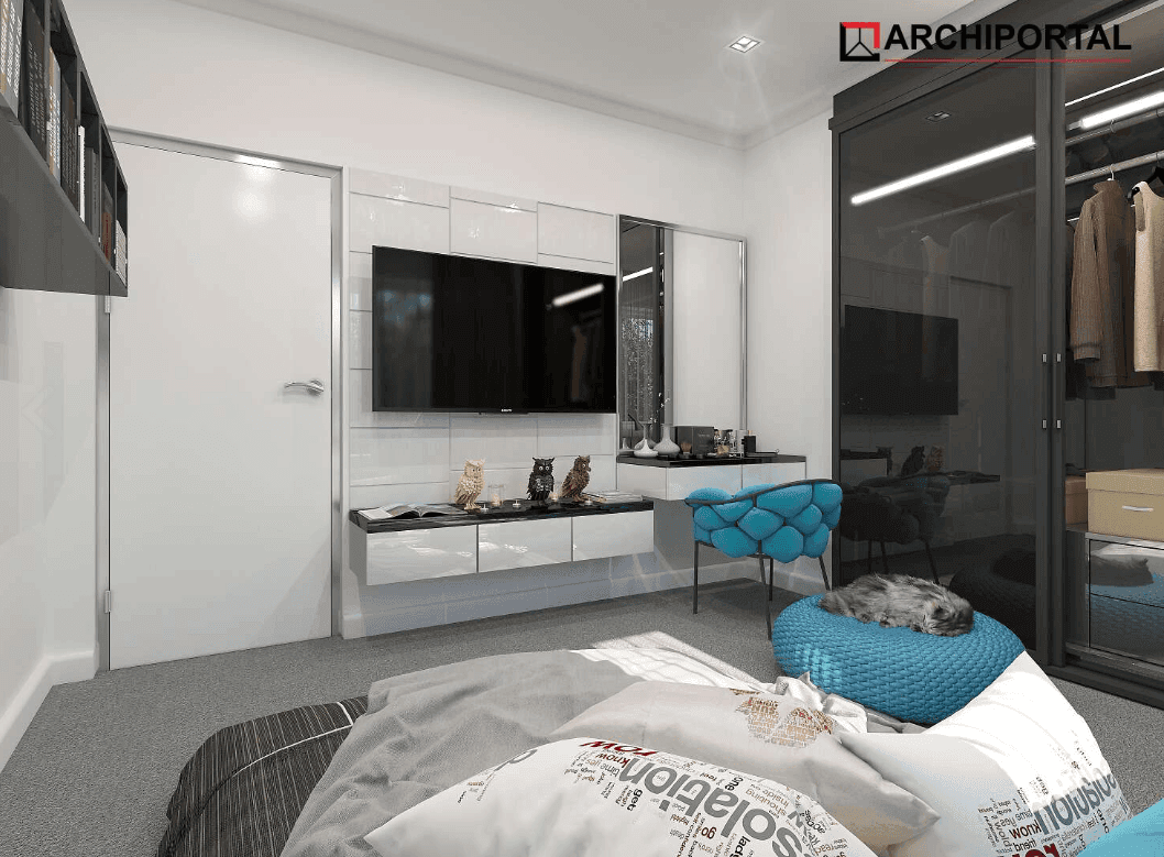 Wizualizacja domu jednorodzinnego Tamara Modern G2