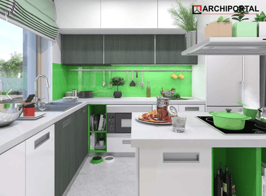 Wizualizacja domu jednorodzinnego Tamara Modern G2