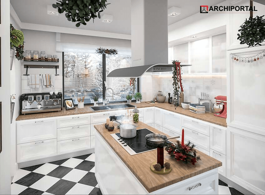 Wnętrze domu parterowego Tamara Modern WZ