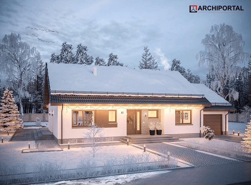 Wizualizacje projektu domu Tamara Modern WZ