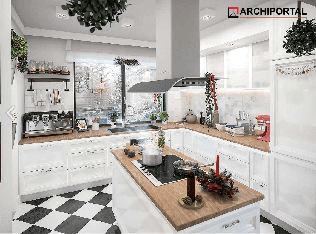 Wizualizacja domu jednorodzinnego Tamara Modern WZ G2