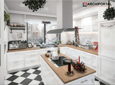 Wizualizacja domu jednorodzinnego Tamara Modern WZ G2