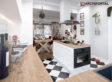 Wizualizacja domu jednorodzinnego Tamara Modern WZ G2