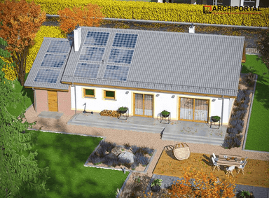 Wizualizacja domu jednorodzinnego Tamina 2