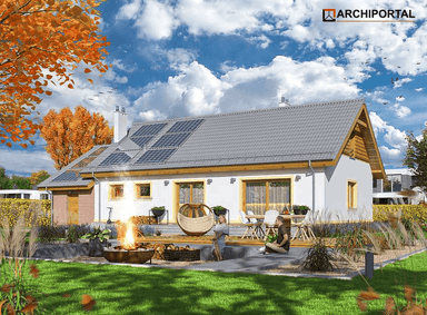 Wizualizacja domu jednorodzinnego Tamina 2