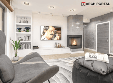 Wizualizacja domu jednorodzinnego Tamina 3