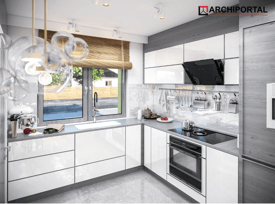 Wizualizacja domu jednorodzinnego Tamina 3