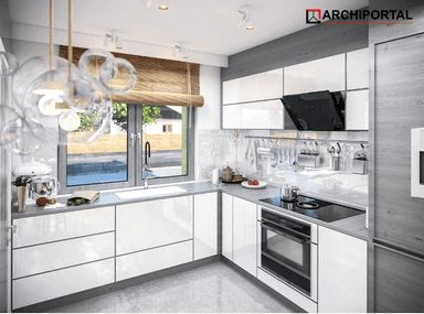 Wizualizacja domu jednorodzinnego Tamina 3