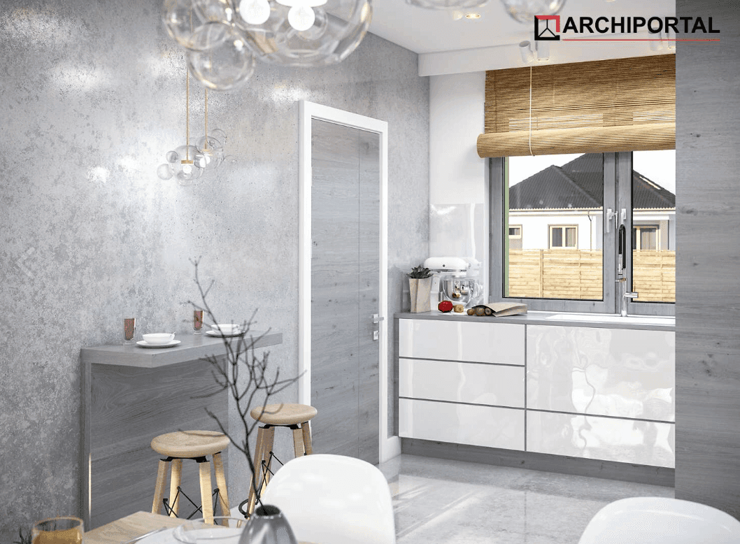 Wizualizacja domu jednorodzinnego Tamina 3