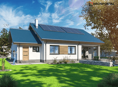 Wizualizacja domu jednorodzinnego Tanis 2