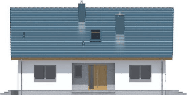 Elewacja frontowa domu jednorodzinnego Tanis 3