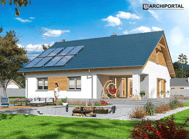 Wizualizacja domu jednorodzinnego Tanis 3