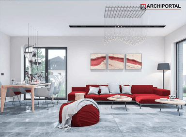 Wizualizacja domu jednorodzinnego Tanis 3