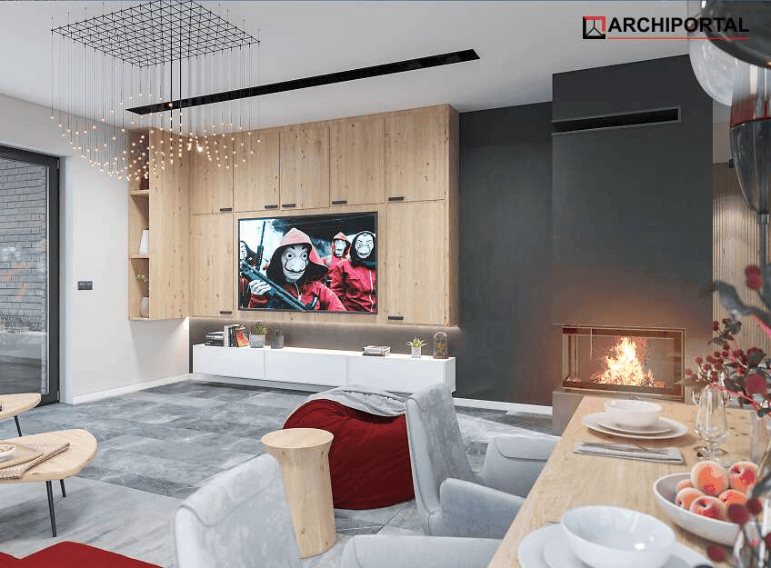 Wizualizacja domu jednorodzinnego Tanis 3