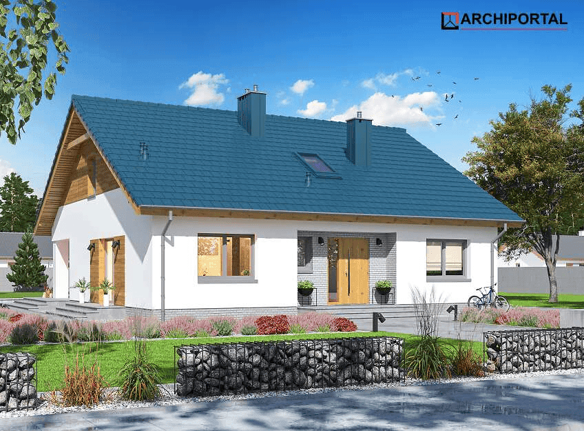 Wizualizacja domu jednorodzinnego Tanis 3