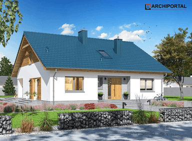 Wizualizacja domu jednorodzinnego Tanis 3