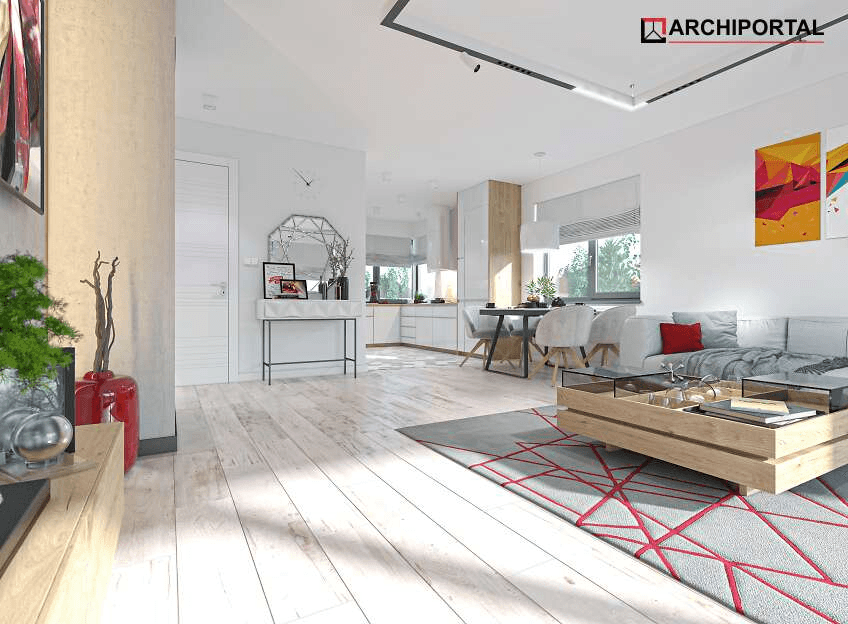 Wizualizacja domu jednorodzinnego Tiara 2