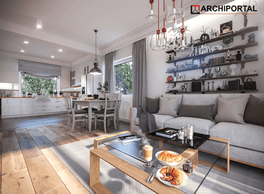 Wizualizacja domu jednorodzinnego Tracja 2 Teriva