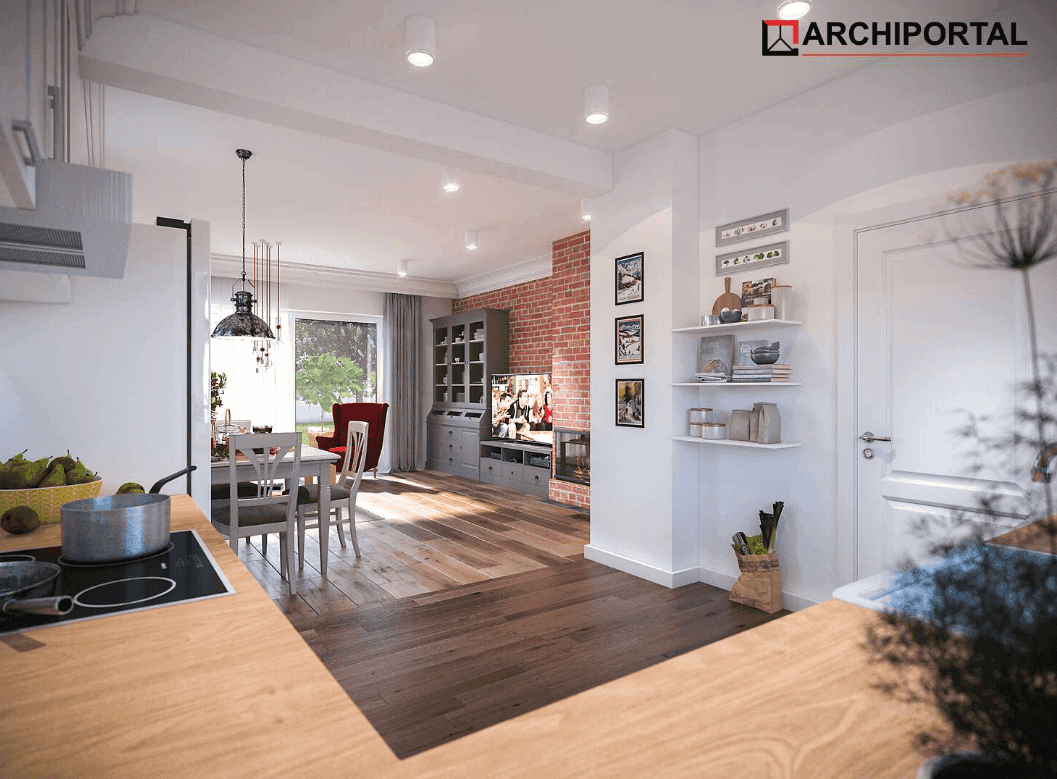 Wizualizacja domu jednorodzinnego Tracja 2 Teriva