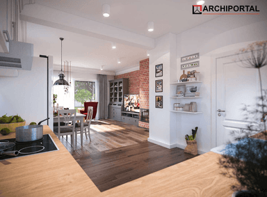 Wizualizacja domu jednorodzinnego Tracja 2 Teriva