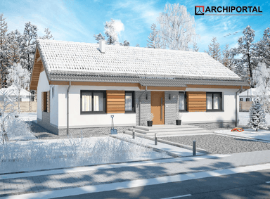 Wizualizacja domu jednorodzinnego Tracja 2 Teriva