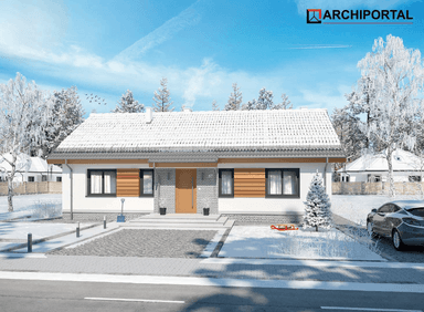 Wizualizacja domu jednorodzinnego Tracja 2 Teriva