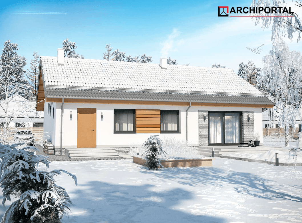 Wizualizacja domu jednorodzinnego Tracja 2 Teriva