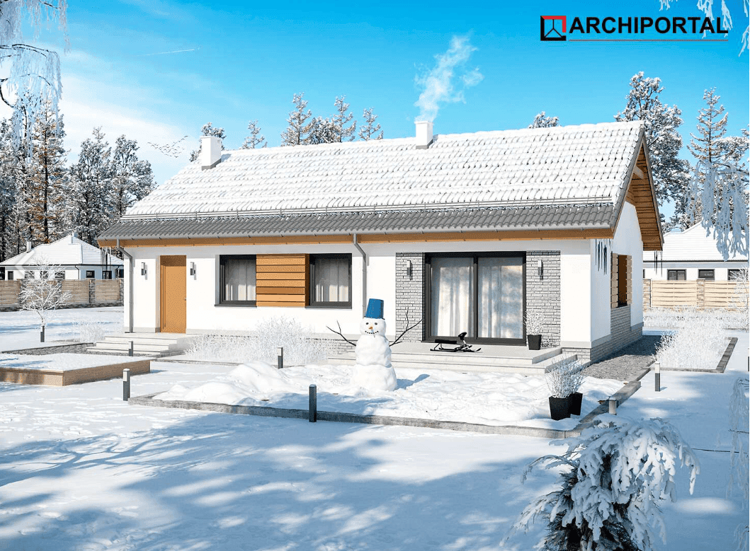 Wizualizacja domu jednorodzinnego Tracja 2 Teriva