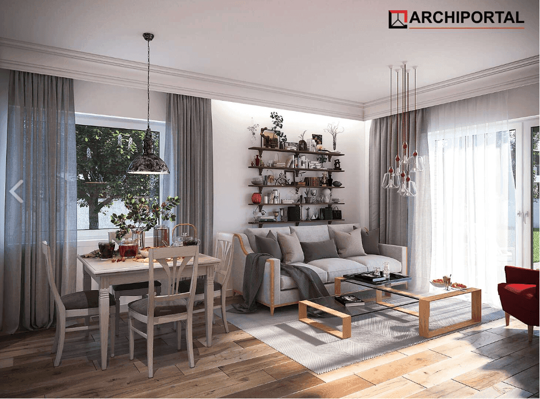 Wizualizacja domu jednorodzinnego Tracja 2 Teriva