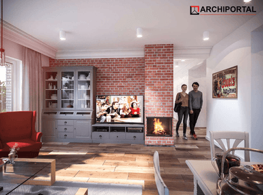 Wizualizacja domu jednorodzinnego Tracja 2 Teriva