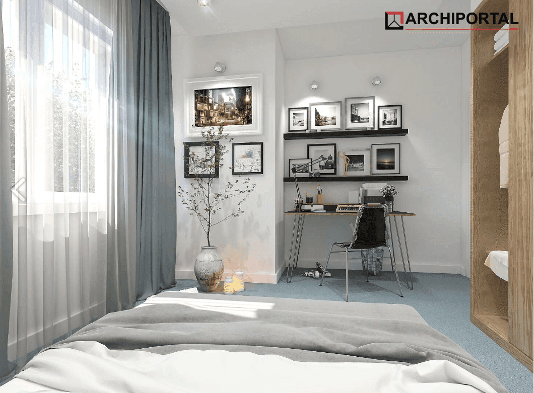 Wizualizacja domu jednorodzinnego Tryton 2 Teriva