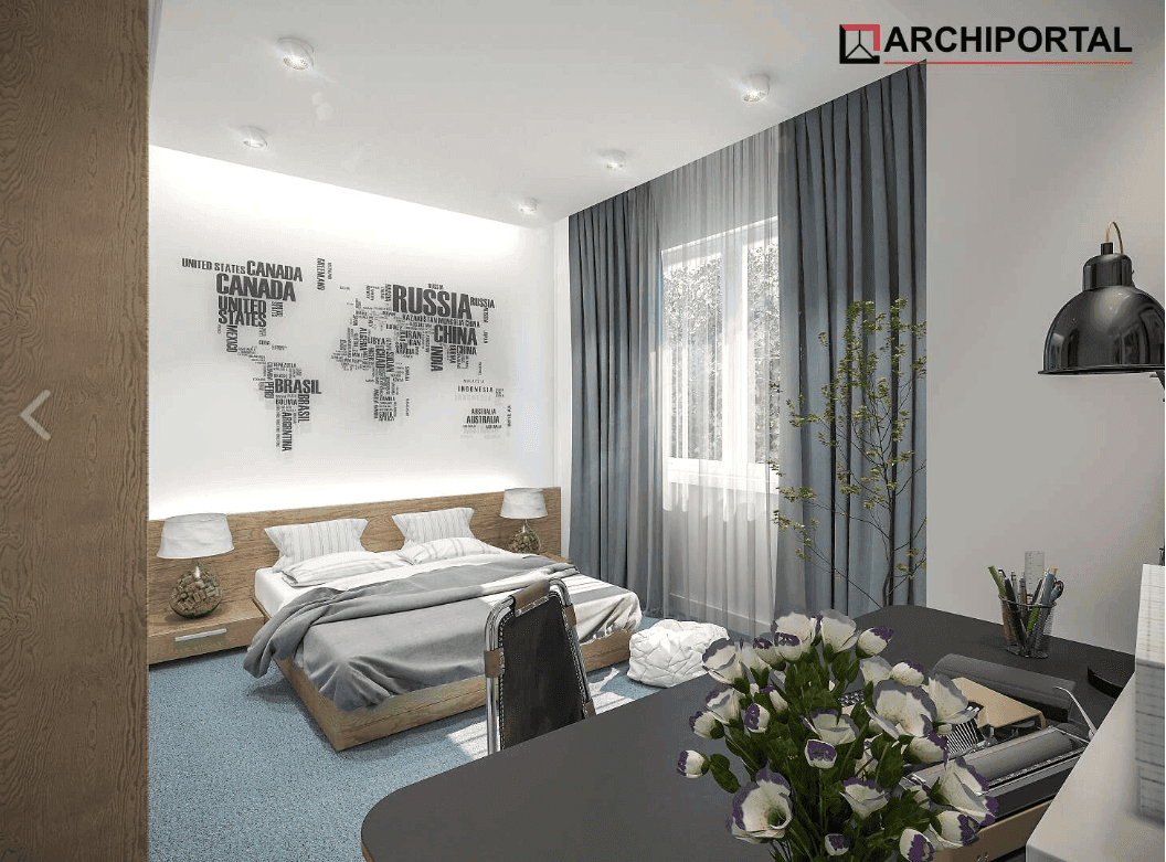 Wizualizacja domu jednorodzinnego Tryton 2 Teriva