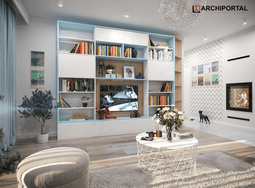 Wizualizacja domu jednorodzinnego Tryton