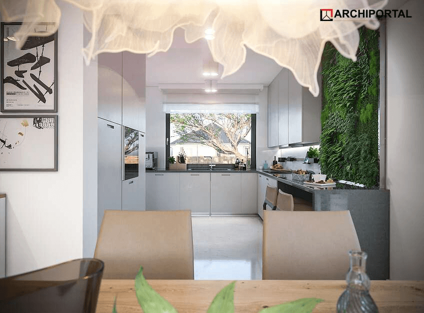 Wizualizacja domu jednorodzinnego Tryton 4