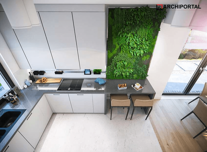 Wizualizacja domu jednorodzinnego Tryton 4