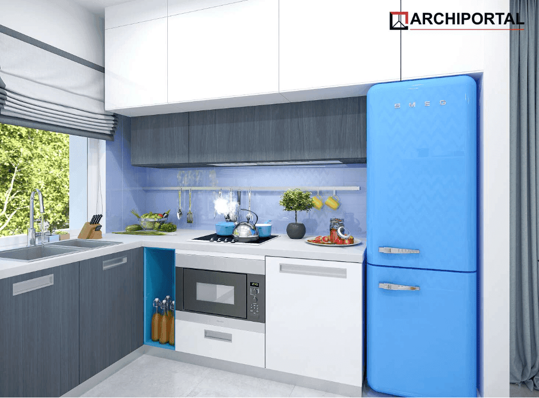 Wizualizacja domu jednorodzinnego Tryton B